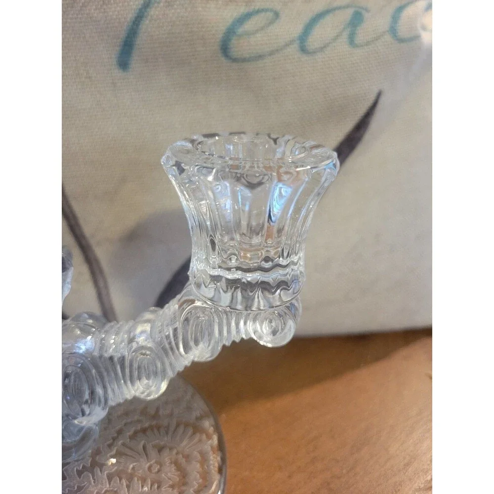 Frost by Paden City - Double Light Candlestick -- 1930's